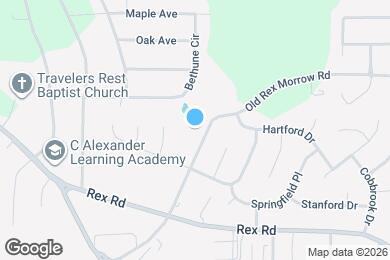 Map image of the property - 2400 Old Rex Morrow Rd