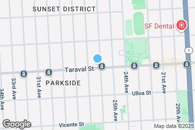 Map image of the property - 2395 26th Ave