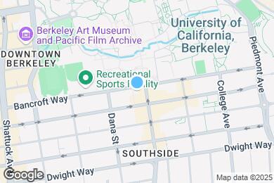 Map image of the property - 2480 Bancroft Way