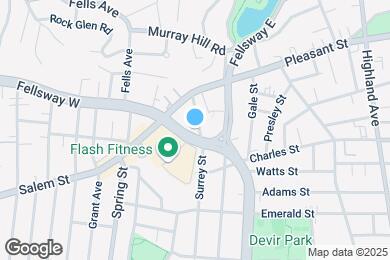 Map image of the property - 35 Fellsway W