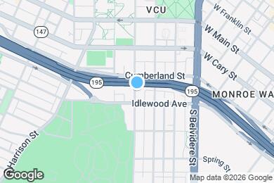 Map image of the property - 219 S Cherry St