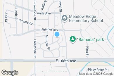 Map image of the property - 1657 Dyer Loop