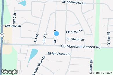 Map image of the property - 3016 SE 3rd St