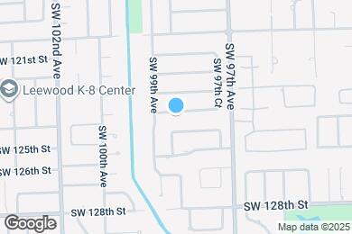 Map image of the property - 9824 SW 123rd Ter