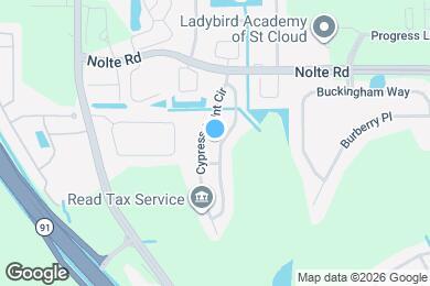 Map image of the property - 3411 Cypress Point Cir