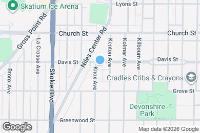 Map image of the property - 4625 Davis St