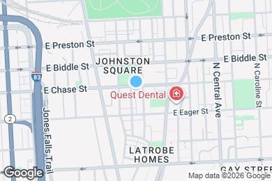 Map image of the property - 831 E Chase St