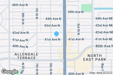 Map image of the property - 469 41st Ave N