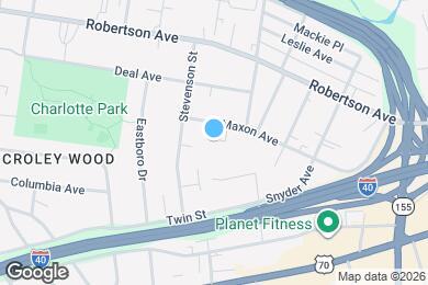 Map image of the property - 5915 Maxon Ave