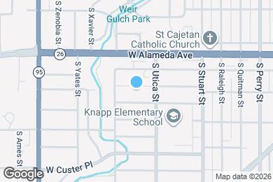 Map image of the property - 4590 W Dakota Ave