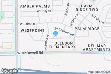 Map image of the property - 1803 N 88th Ave