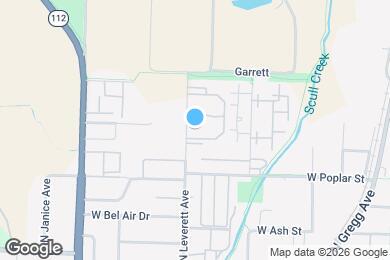 Map image of the property - Leverett Gardens
