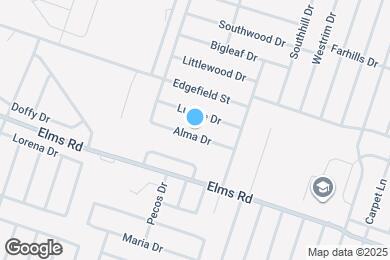 Map image of the property - 2705 Alma Dr