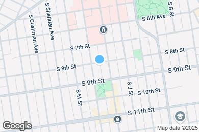 Map image of the property - 1112 S 8th St