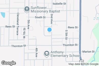 Map image of the property - 1928 2nd Ave