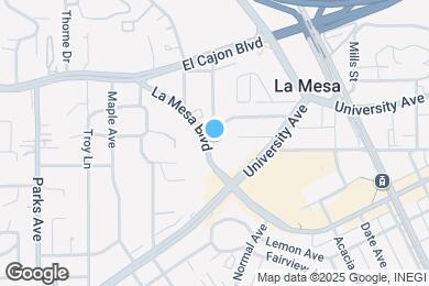 Map image of the property - La Mesa Village