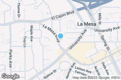 Map image of the property - The Village at La Mesa