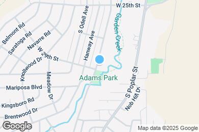 Map image of the property - 2851 S Coffman Ave