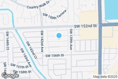 Map image of the property - 13995 SW 154th St
