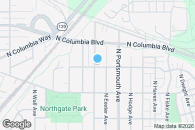 Map image of the property - 9706 N Van Houten Ave