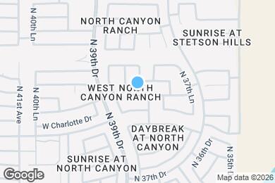 Map image of the property - 3850 W Park View Ln