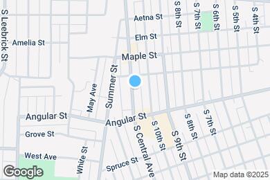 Map image of the property - 520 S Central Ave