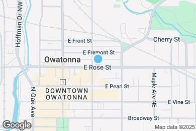 Map image of the property - 218 E Rose St