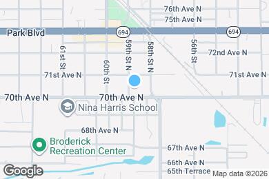 Map image of the property - 7005 59th St N