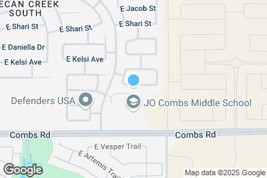 Map image of the property - 1649 E Leslie Ave