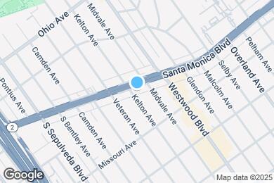 Map image of the property - 10920 Santa Monica Blvd