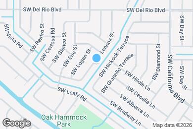 Map image of the property - 1933 SW Lennox St