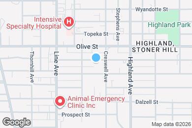 Map image of the property - 621 Merrick St