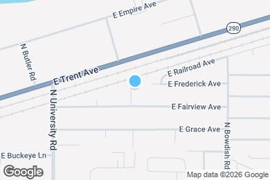 Map image of the property - 3014 N Gillis Ct