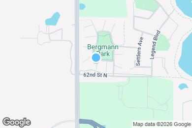 Map image of the property - 1222 Bergmann Dr