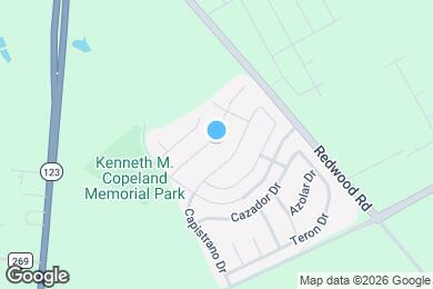 Map image of the property - 284 Cordero Dr