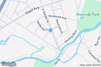 Map image of the property - 602 E Garden St