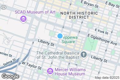 Map image of the property - 25 W Perry St