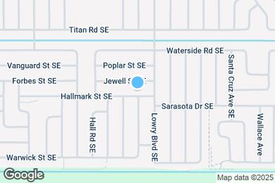 Map image of the property - 581 Hallmark St SE