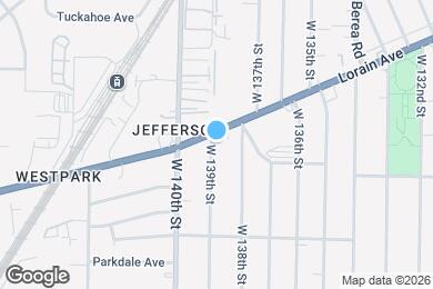 Map image of the property - 3585 W 139th St