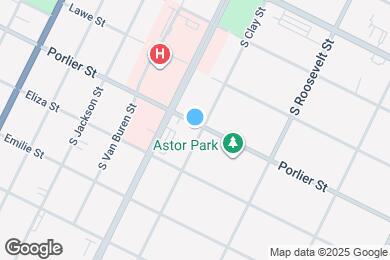 Map image of the property - 1028 Porlier St