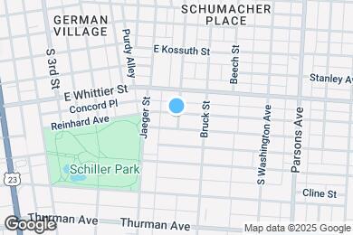 Map image of the property - 297 Reinhard Ave