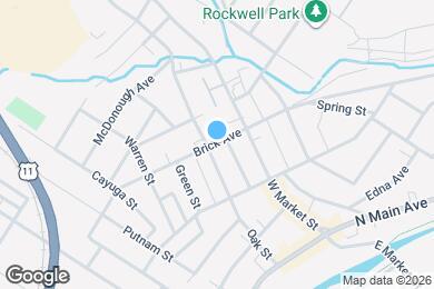 Map image of the property - 1806 Brick Ave