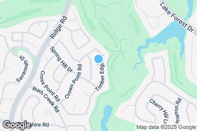 Map image of the property - 1520 Timber Edge Dr