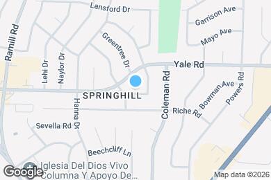 Map image of the property - 4328 Bayberry Dr