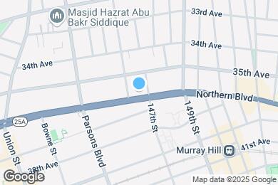 Map image of the property - 14617 Northern Blvd