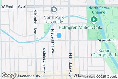 Map image of the property - 5001 N Sawyer Ave
