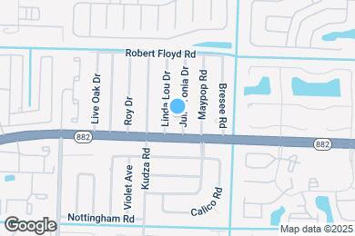 Map image of the property - 1695 Julie Tonia Dr