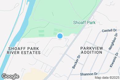Map image of the property - The Grand at Shoaff Park