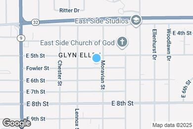 Map image of the property - 2520 Fowler St