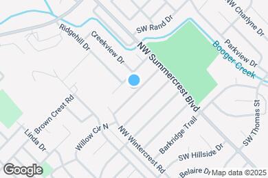 Map image of the property - 800 Nicole Dr